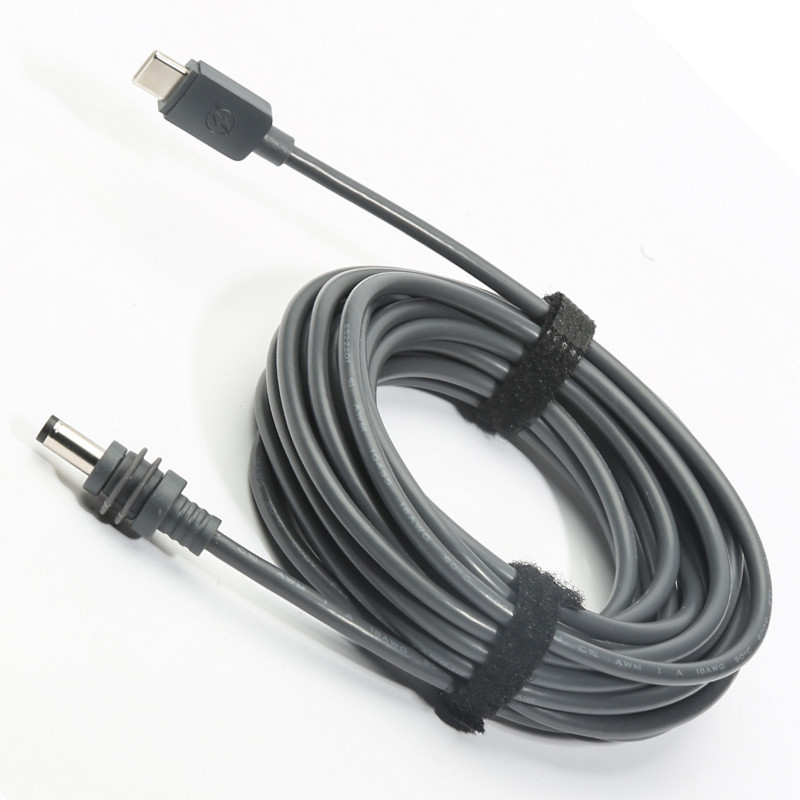 Type-C to DC PVC Power Cord for Starlink